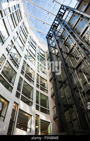 Intérieur de 1 Finsbury Circus, London, UK Banque D'Images