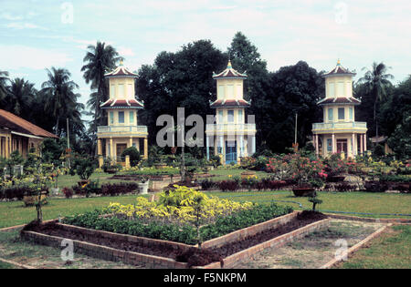 Tay Ninh Vietnam Ninh Caodai Saint-siège de Caodaism Temple Banque D'Images