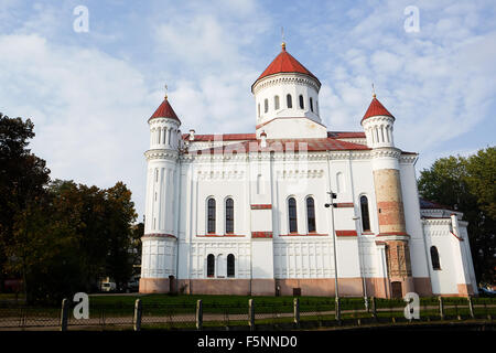 Église orthodoxe à Vilnius (Lituanie) Banque D'Images