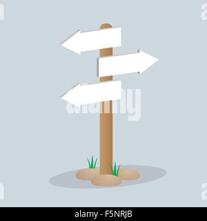 Flèche de direction sign, vecteur, EPS10 Illustration de Vecteur