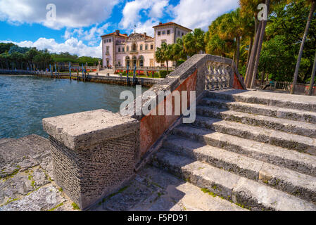 Vizcaya Museum and Gardens Banque D'Images