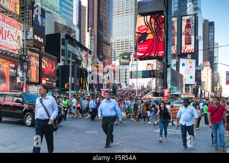 Times Square, Manhattan, New York, USA Banque D'Images