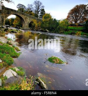 À l'automne les Devils Bridge Banque D'Images