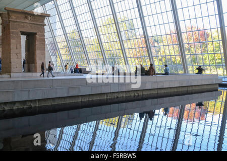 Le Temple de Dendur au Metropolitan Museum of Art, NEW YORK Banque D'Images