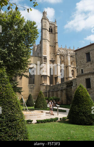 Cathédrale de parc des expositions de Narbonne à Narbonne, France.Au Sud,France,vacances,côte,du,Canal du Midi,l'été,,Narbonne, Banque D'Images