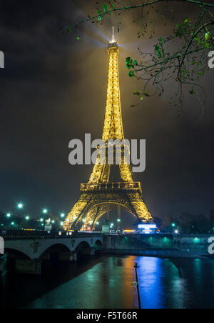 La Tour Eiffel France Banque D'Images