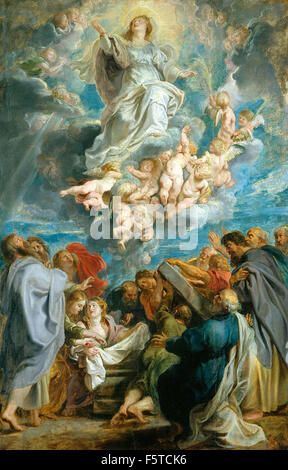 Peter Paul Rubens - L'Assomption de la Vierge Banque D'Images
