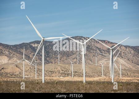 L'Alta Wind Energy Center dans le comté de Kern, en Californie. Banque D'Images