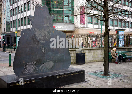 Mémorial à Tony Hancock Birmingham UK Banque D'Images