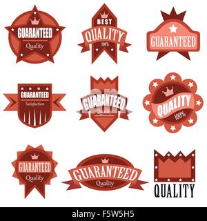 Un vecteur illustration de dessins et modèles d'étiquettes de haute qualité Illustration de Vecteur