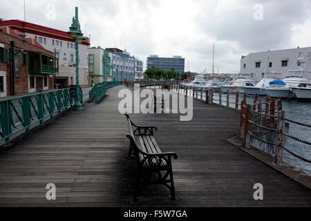 Wharf Street, Bridgetown, Barbade, Caraïbes, Antilles Banque D'Images