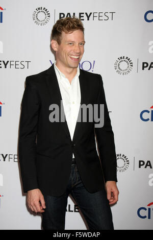 PaleyFest Événement Spécial : "NCIS : Los Angeles Premiere Automne - Arrivées comprend : Barrett Foa Où : Los Angeles, California, United States Quand : 11 Oct 2015 Banque D'Images