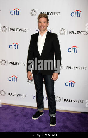 PaleyFest Événement Spécial : "NCIS : Los Angeles Premiere Automne - Arrivées comprend : Barrett Foa Où : Los Angeles, California, United States Quand : 11 Oct 2015 Banque D'Images