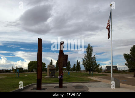 Jardin du souvenir 11 septembre 2001 Winslow Arizona USA Banque D'Images