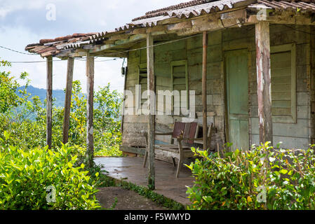 Maison dans le Parc National de Topes de Collantes, Trinidad, Cuba, Caraïbes, Antilles Banque D'Images