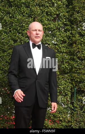 2015 Creative Primetime Emmy Awards - Tapis rouge avec des arrivées : Rob Corddry Où : Los Angeles, California, United States Quand : 12 Oct 2015 Banque D'Images