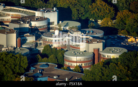 Université de Duisburg / Essen, Campus, Cookie Jar, Duisburg, Ruhr, Nordrhein-Westfalen, Allemagne, Europe, vue aérienne, Banque D'Images