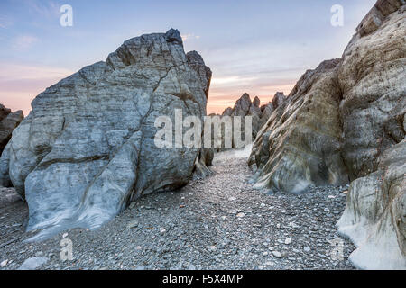 La bouche de Bennett, Mortehoe, North Devon, Angleterre, Royaume-Uni, Europe. Banque D'Images