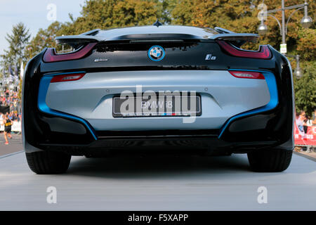 Ein BMW i 8, Berlin. Banque D'Images