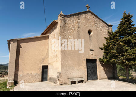 Ermitage de Sant Jeroni, Sant Pere de Riudebitlles. Banque D'Images