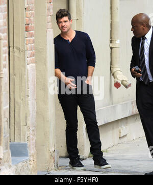 Robin Thicke à ABC Studios pour Jimmy Kimmel Live ! Avec : Robin Thicke Où : Los Angeles, California, United States Quand : 21 Oct 2015 Banque D'Images