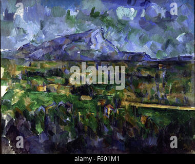 Paul Cézanne - Mont Sainte Victoire Banque D'Images