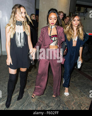 Assister à des célébrités Wonderland Magazine's 10th Anniversary party au théâtre night club à Mayfair avec : Jade Thirlwall, Perrie Edwards, Leigh-Anne Pinnock Où : London, Royaume-Uni Quand : 22 Oct 2015 Banque D'Images