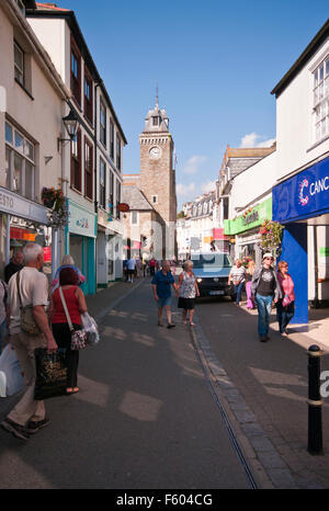 Fore Street Looe Cornwall England UK Banque D'Images