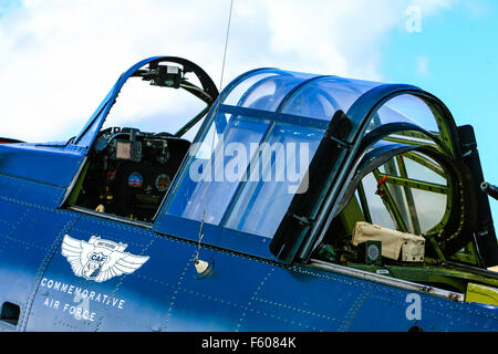 WW2 Douglas SBD-5 Dauntless piloté par les Dixie aile de l'Armée de l'air commémorative Banque D'Images