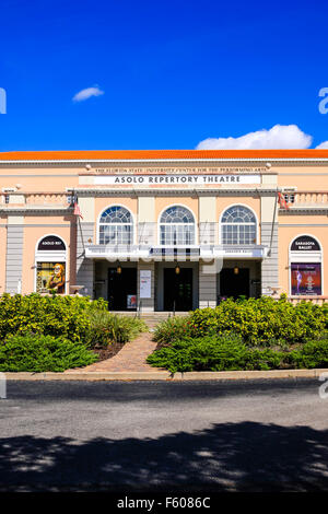 La Florida State University Centre for the Performing Arts à Sarasota, également appelé l'Asolo Repertory Theatre Banque D'Images