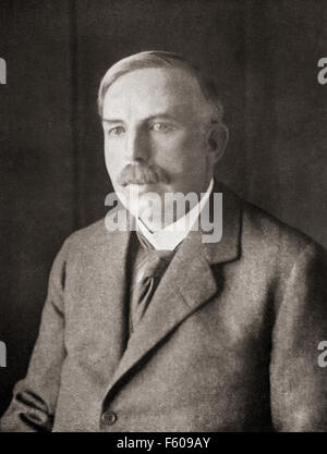 Ernest Rutherford, 1er baron Rutherford de Nelson, 1871 - 1937. Nouvelle-Zélandais physicien britannique. Banque D'Images