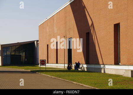 Vitra Design Museum, usine, Alvaro Siza Banque D'Images