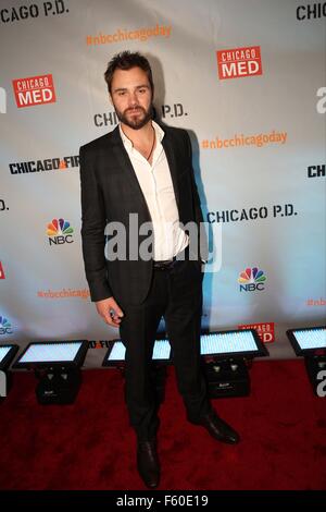 Le 10 novembre 2015 - Chicago, Illinois, USA - Patrick Flueger (crédit Image : © Mary Carol Fitzgerald Photographie/Globe Photos via Zuma sur le fil) Banque D'Images