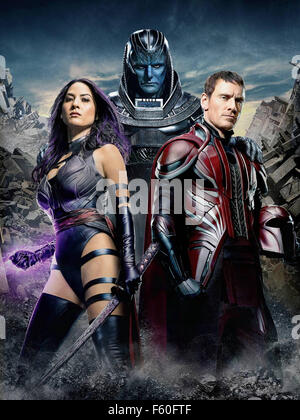 X-MEN : Apocalypse (2016) OLIVIA MUNN, Michael FASSBENDER BRYAN SINGER (DIR) COLLECTION MOVIESTORE LTD Banque D'Images