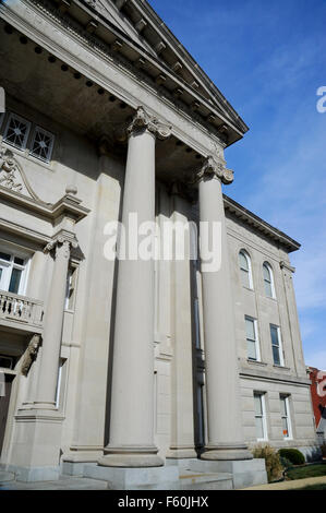 Boone County Courthouse, du Liban, de l'Indiana. Terminé en 1912. Banque D'Images