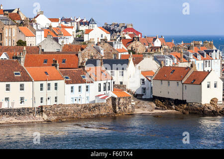 Bâtiments traditionnels dans le petit village de pêcheurs de Pittenweem Neuk dans l'Est de Fife, Scotland UK Banque D'Images