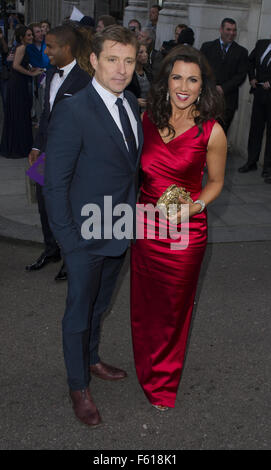 Pride of Britain Awards 2015 - l'extérieur des arrivées avec : Ben Shepherd, Susanna Reid Où : London, Royaume-Uni Quand : 28 Oct 2015 Banque D'Images