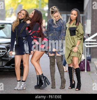 Mélanger peu à l'extérieur des Studios ITV aujourd'hui comprend : Petit Mix, Jade Thirlwall, Perrie Edwards, Leigh-Anne Pinnock, intangible States Nelson Où : London, Royaume-Uni Quand : 29 Oct 2015 Banque D'Images