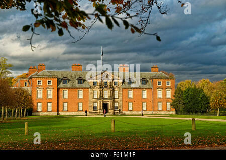 Dunham, Dunham Massey Hall Park, Altrincham, Trafford, Greater Manchester.(anciennement Cheshire). La fin du siège de l'Éternel de Stamford. Banque D'Images