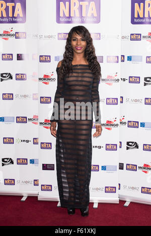 La réalité National TV Awards tenue au Porchester Hall - Arrivées. En vedette : Sinitta Où : London, Royaume-Uni Quand : 30 Oct 2015 Banque D'Images