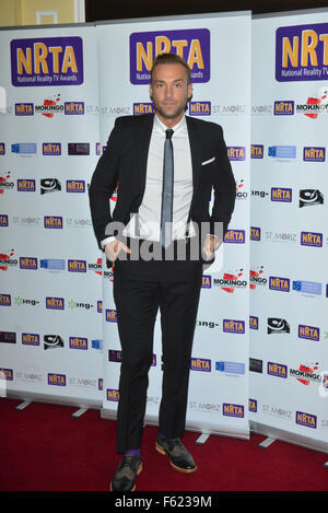 5e édition de la réalité nationale TV Awards 2015 au Porchester Hall à Londres, en Angleterre. Le 30 septembre 2015 Comprend : Calum Best Où : London, Royaume-Uni Quand : 30 Oct 2015 Banque D'Images