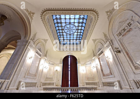 Interior shot avec le Palais du Parlement à Bucarest Banque D'Images