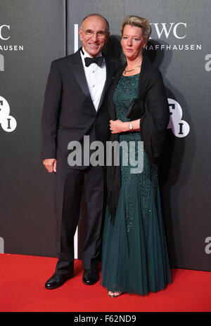 Dîner de gala organisé LUMINEUX BFI à Guildhall - Arrivées en vedette : Guest Où : London, Royaume-Uni Quand : 06 Oct 2015 Banque D'Images