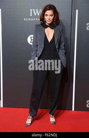 Dîner de gala organisé LUMINEUX BFI à Guildhall - Arrivées avec : Anna Friel Où : London, Royaume-Uni Quand : 06 Oct 2015 Banque D'Images