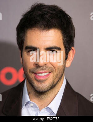 Première mondiale de la "Lionsgate Knock Knock' en chinois TCL 6 cinémas à Hollywood - Arrivées comprend : Eli Roth Où : Los Angeles, California, United States Quand : 07 Oct 2015 Banque D'Images