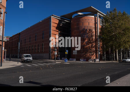 Palais de Justice par Pascal Prunet, 2008, Place du Parlement, Toulouse, Haute-Garonne, Midi- Pyrénées, France Banque D'Images