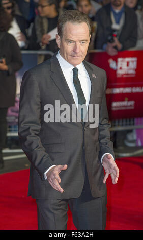 London Film Festival - Gala d'Accenture 'Trumbo', Odeon Leicester Square, London Avec : Bryan Cranston Où : London, Royaume-Uni Quand : 08 Oct 2015 Banque D'Images