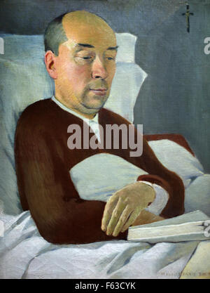 Portrait de l'abbé Vallet- Portrait de l'abbé Vallet 1889 Maurice Denis 1870-1943 Français France Banque D'Images