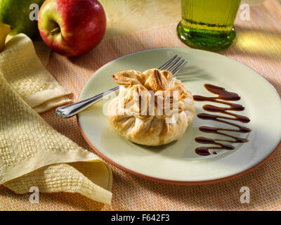 Apple pie personnels Banque D'Images