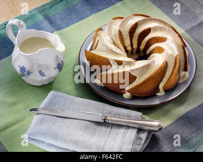 Gâteau bundt épices Gingembre Banque D'Images